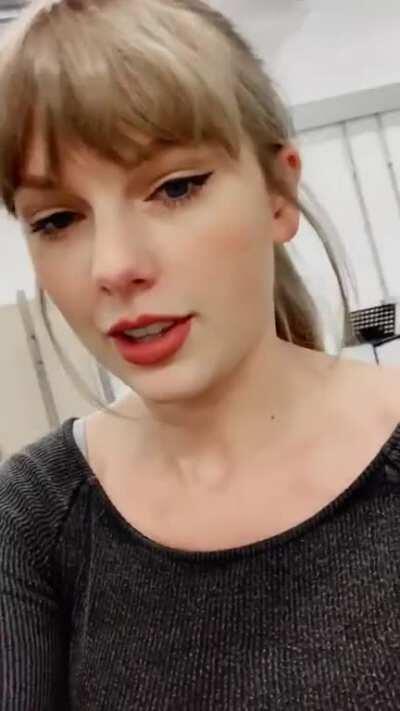 Taylor moving suggestively