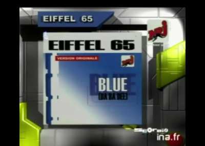 Some french tv commercials about eiffel 65 i found on internet archive