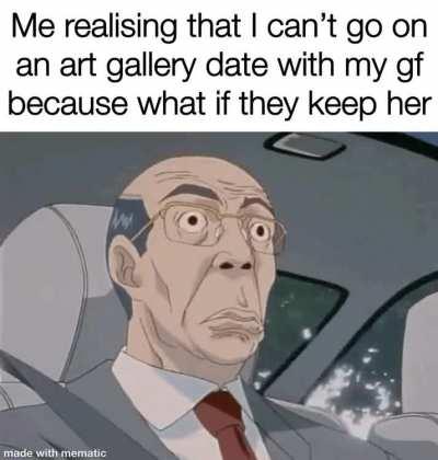 She’s a piece of art