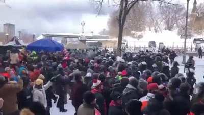 PM Justin Trudeau today: “Everyone in China should be allowed to protest. We will continue to ensure that China knows we will stand for human rights and with people who are expressing themselves.