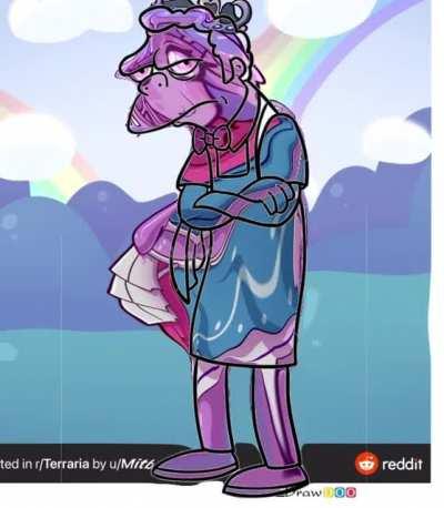 Am I doing this right? Queen slime Credit: Mitboy