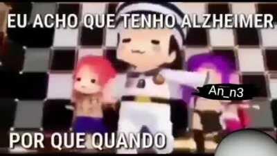 A bolinha cinza do lado eh a marca q coloco nos videos kk.. (N sei qm editou, minha amiga que me mandou)