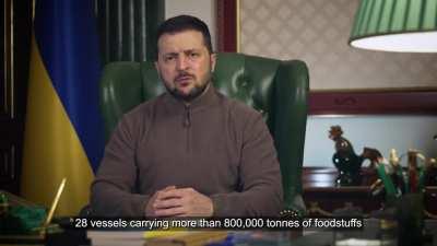 President Zelensky's Latest Address. 05/11/22. Duration 6m24. English Subtitles.