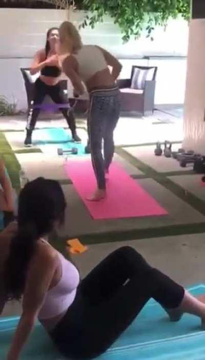 Damn is this how yoga usually goes?