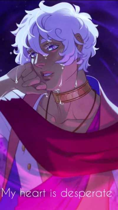 I gave Asra a french disney singing voice because I can, yes I see him singing like this, very poetic, calm (Bambi: I sing you a song)