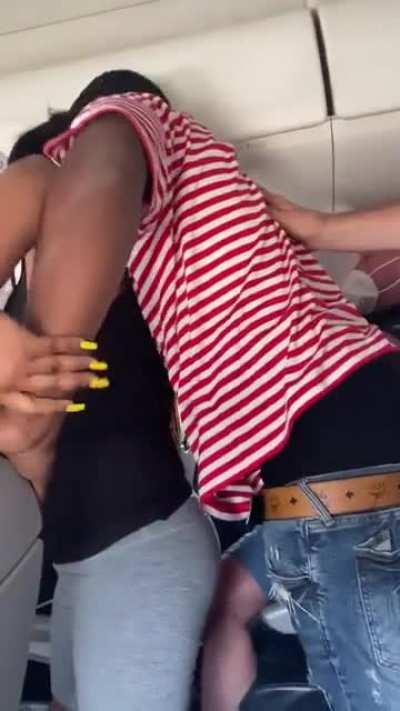 Fight over reclined seat on plane