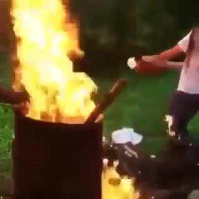 nothing unusual, just ordinary chemistry