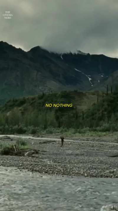 The desire to disappear into thin air, INTO THE WILD.