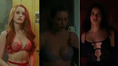 Let us thank Riverdale for giving us the wonders of Madelaine Petsch, Lili Reinhart, and Camila Mendes