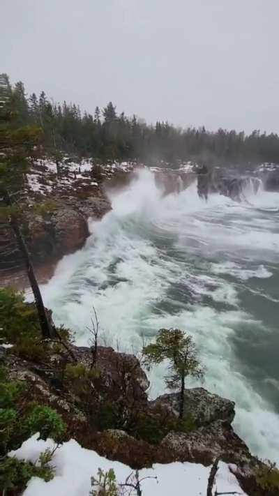 Lake Superior in North America