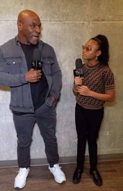 Looks like Mike Tyson doesn't give a fuck