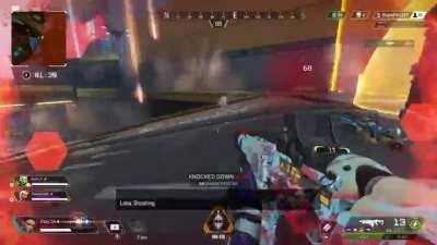 When your 10 IQ bracelet toss turns into a 210 IQ play