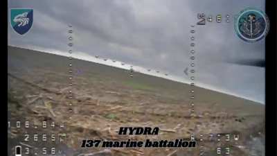 Ukrainians Repulsing the attack. Despite the damage, the MT-LB continued to move. Eventually, the occupiers managed to land their infantry, but later on, their luck ran out. South of Zaporizhzhia village, Donetsk region.
