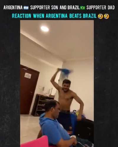 After argentia beat Brazil