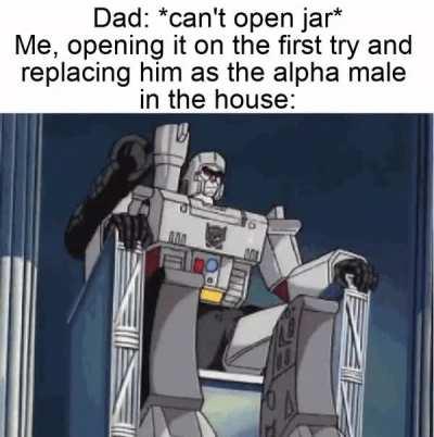 new alpha male in the house