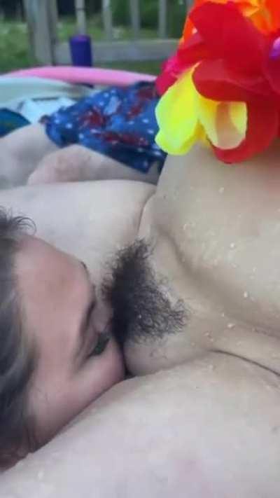 I was craving some pussy so I ate four different girls while other people watched!