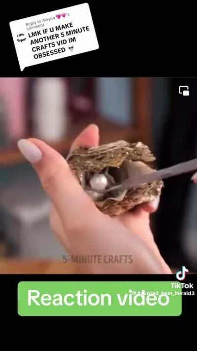 When a seamstress marries a fisherman, this is what you get.