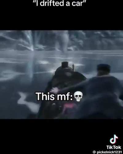 Train Drifting momento :0