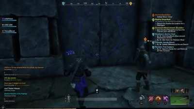 cheap trick to beat the boss at the Amrine Excavation