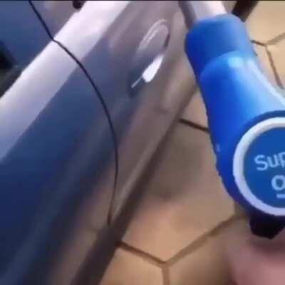 Yeah, looks funny afterwards