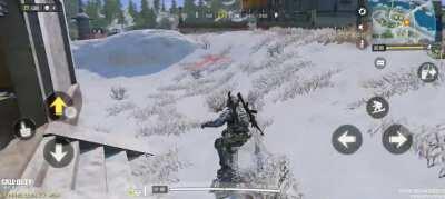 Don't mind me, just snowboarding in my beautiful war.