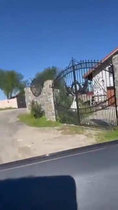 A bagat soba in masina