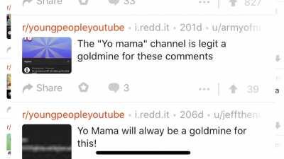 Yo Mama is a goldmine...