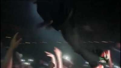 An improvement on Xavier's stage dive, as suggested by /u/pangboy43..