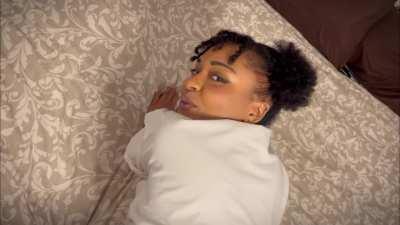 Its a little too big sometimes, but he helps (makes) me take it all