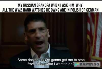 Grandpa got no chill