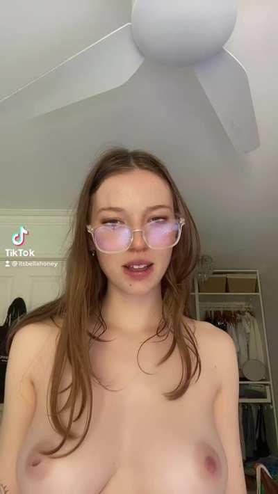 only looking at the titties