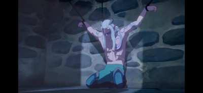 Deleted Scene of Viren falling down the stairs...