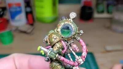 Tried making my foul blight spawn have actual Goo so he looks his best for when the new DG codex drops.