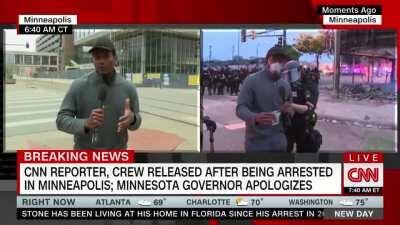In a follow-up to his arrest by the police, CNN reporter Omar Jimenez explains what happened.