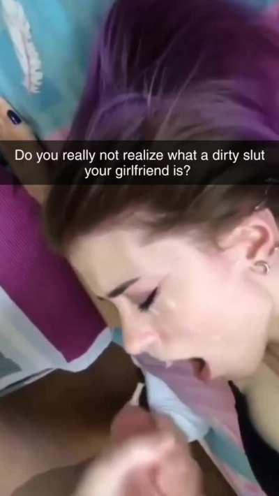 Cheating Cuckold Cum In Mouth Cumshot Hotwife Facial