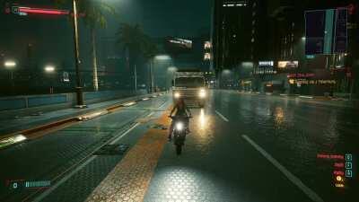 Me: Let's see if I can steal this truck. Game: What truck? Me: Again!?