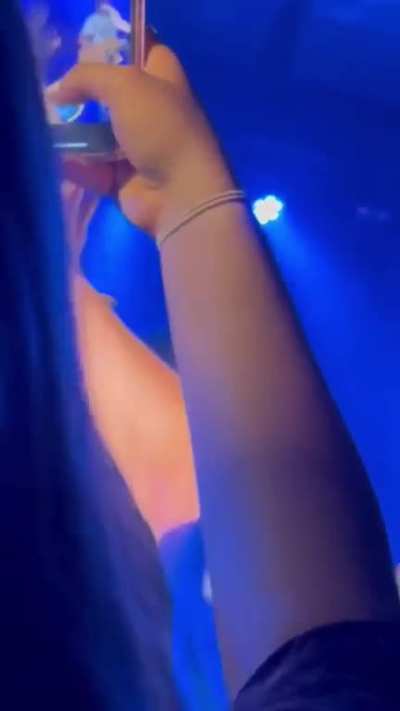 last night was special! first show in a while. thank you guys for the love