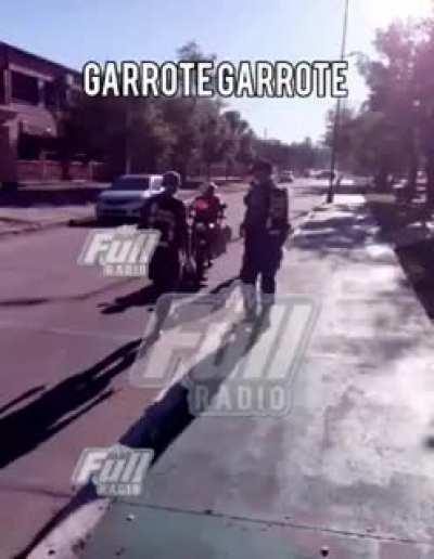 Mensaje del subcomisario Vera