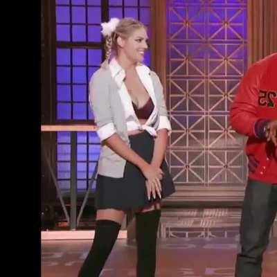 Kate’s shiny, bouncing tits