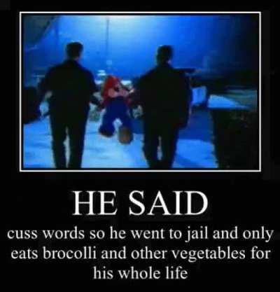 Cuss words are now illegal