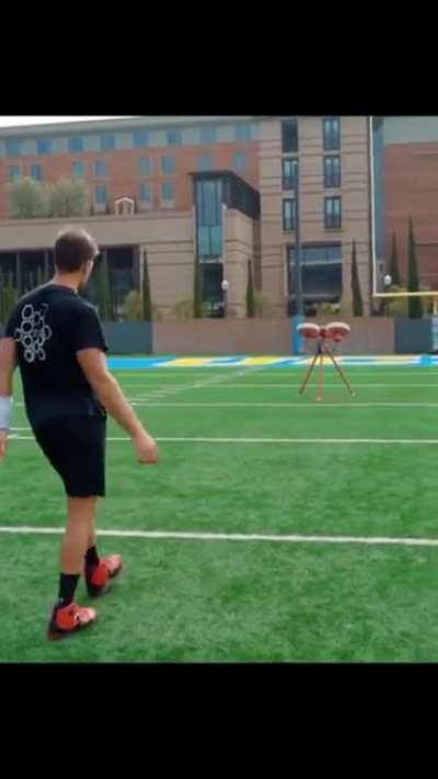 Tom Brady Vs Passing Machine