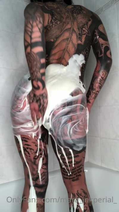 Mara Inkperial Onlyfans Naked Dirty Shower 🥵