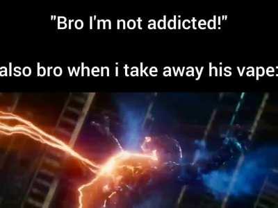 Vape lovers when you tell them to breath air