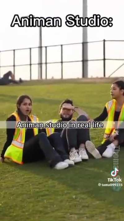 Animan character in real life 💀 