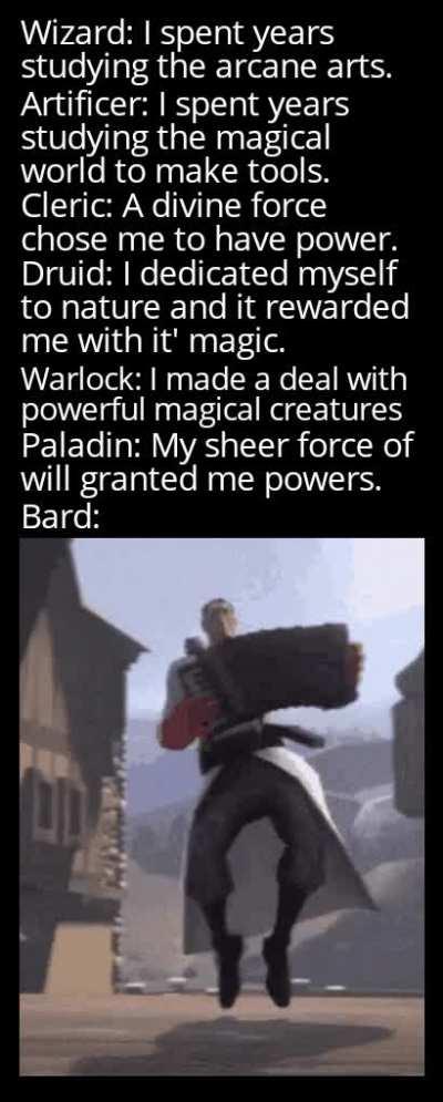 And sorcerer didn't do a thing.