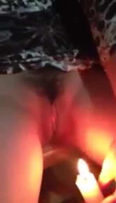 Well that one way to put out a candle