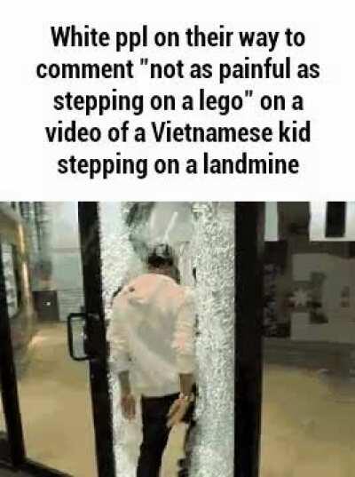 Stepping on a lego doest hurt