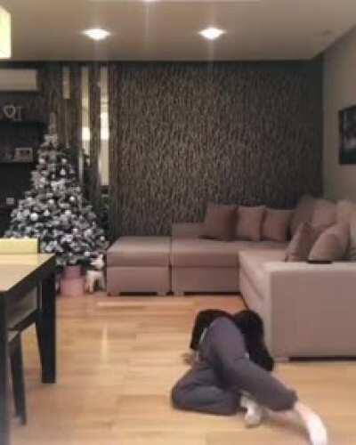 HMC while I do some dance moves.