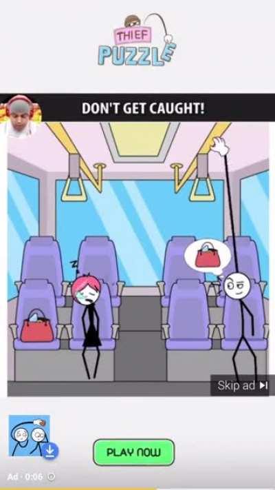 Game uses my boy dash for this shitty game ad