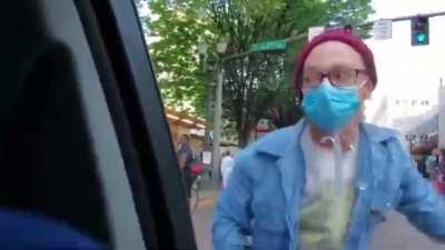 Black Trump supporter attacked by white BLM activists